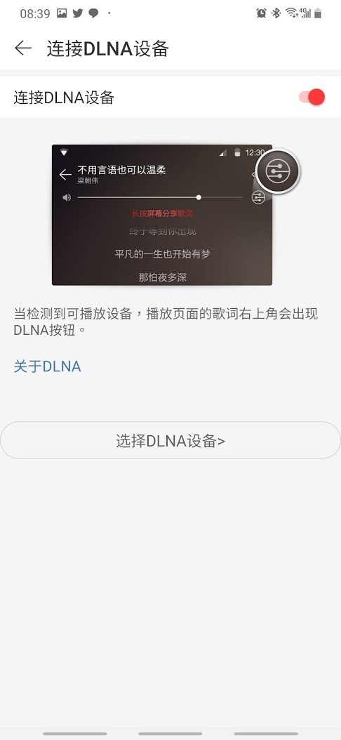 Stream Musci via DLAN